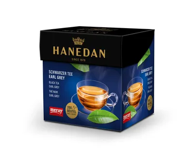 Image de MERAY Hanedan Thé noir Earl Grey -20x2,5g sachets de thé- 50g