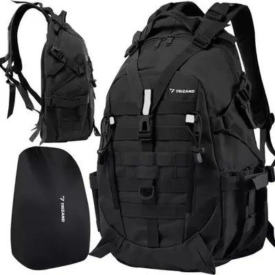 Produktbild von Militär-/Touristenrucksack schwarz Trizand 20534