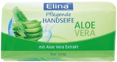 Produktbild von ELINA Seife 100g Aloe Vera mit Glycerin