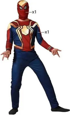 Image de Costume de héros de BD Atosa Rouge M-L Rouge M-L