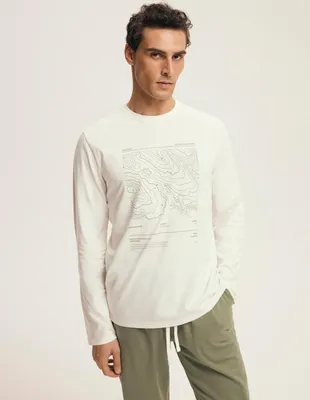 Produktbild von Henderson Herren Pyjama - Langarm, 100% Baumwolle, Ecru, Homewear Kollektion, Modell 43464, Bequem für Herbst/Winter 2025, Weiche Nachtwäsche für Männer, Ideale Wahl für Gemütliche Abende, Hochwertige Qualität XXL