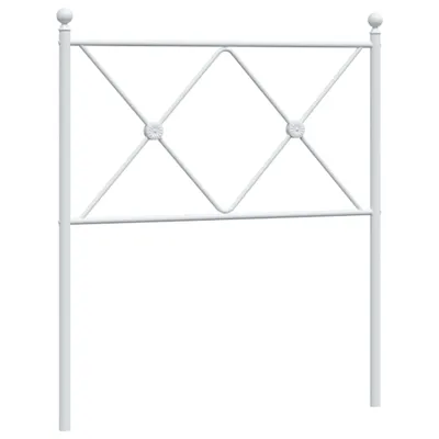 Produktbild von Ersatz-Kopfteil Metall Weiß 75 cm