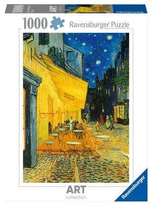Produktbild von Erwachsenenpuzzle 1000 Teile - Vincent van Gogh: Café-Terrasse am Abend (1888)
