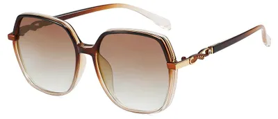 Zdjęcie produktu dla Techsuit Sunglasses 5223 okulary przeciwsłoneczne z UV, PC - brązowe