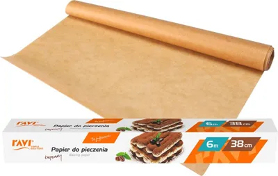 Obrázok produktu pre Papier na pečenie Ravi 42 cm x 38 cm hnedý 16 listov