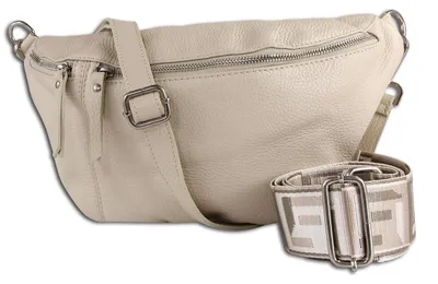 Image de Toscanto Crossbody Bags sac banane vert cuir OTT821BI