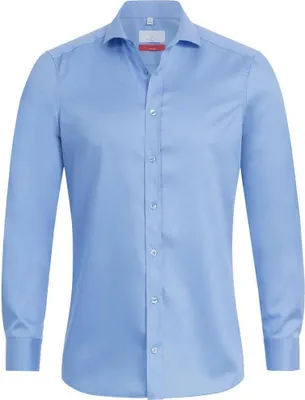 Produktbild von GREIFF Greiff Herren-Hemd 1/1 SF Premium 6760-1200-23 Gr. 35/36 mittelblau