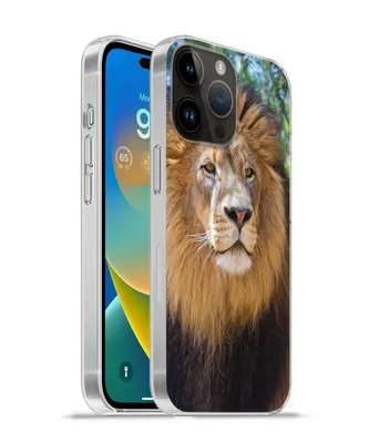 Produktbild von MuchoWow® Handyhülle Schutzhülle Hülle für Apple iPhone 14 Pro Max Löwe - Natur - Tier Silikon Softcase Handy Hülle - Hardcover