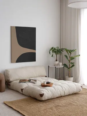 Immagine prodotto di Hanah Home, Fold Teddy 2 - Crema, Divani letto, Divano letto a 2 posti, Crema, Cotone, 120 x 79 x 75 x cm