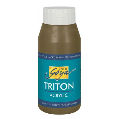 Obrázok produktu pre Akrylová farba Solo Goya TRITON 750 ml - 08 - zelená Umber