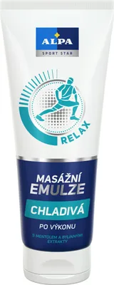 Produktbild von ALPA Kühlende Massage-Emulsion 210 ml – zur Muskelentspannung und Regeneration nach dem Sport