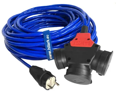 Image de Rallonge répartiteur de chantier 3+1 H07BQ-F 3G2,5 2m