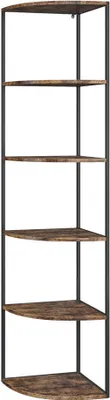 Produktbild von Knižnica Vicco Fyrk, 40 x 180 cm, dub rustikálny/čierna