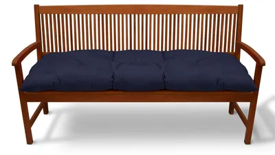 Produktbild von Beautissu Bankauflage Flair BK, ca.180x50x10cm, Dunkelblau