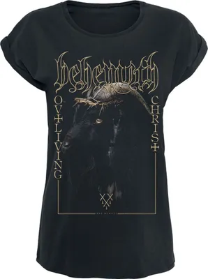 Produktbild von Behemoth T-Shirt Damen 33 Goatman schwarz Band-Merch, Bands 100% Baumwolle XL
