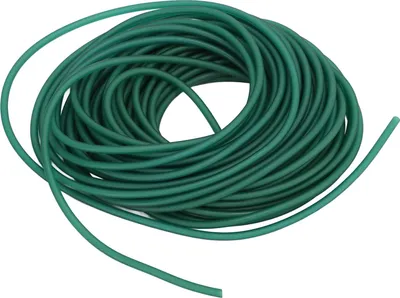 Produktbild von Latex Gummiband Rohr, Schleuder, mit elastischem Naturkautschuk, Schleuder Zubehör, Eisgrün