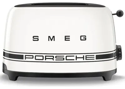 Produktbild von Toaster SMEG TSF01PCWEU, 2 Scheiben, 950 W, Porsche Carrara Weiß