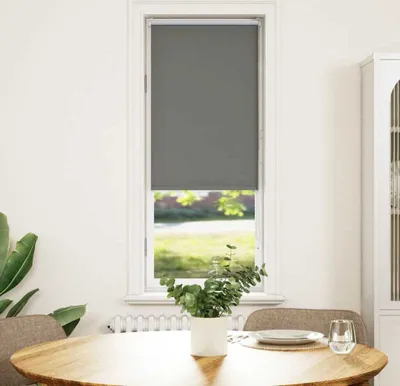 Produktbild von "im Angebot" Verdunkelungsrollo Grau 55x150 cm Stoffbreite 50,7 cm Polyester - Rollos CC17899
