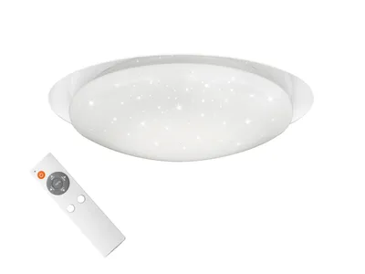Produktbild von LED Deckenbeleuchtung mit Fernbedienung dimmbar Farbtemperatur einstellbar Ø72cm