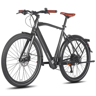 Imagen del producto de FAFREES F700M E-bike Urbana - Motor 250W Batería 36V10AH Con Freno Hidráulico Aluminio – Negro