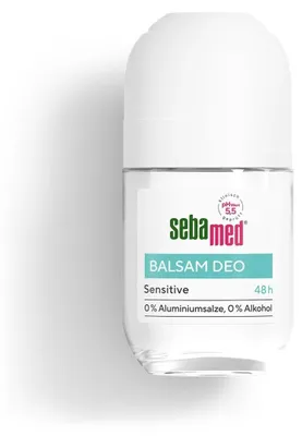 Obrázek produktu pro Sebamed Balsam Deo Roll-on pro citlivou pokožku, jemný, spolehlivý, svěží, 50 ml