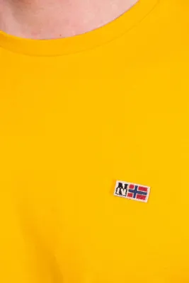 Image de NAPAPIJRI - T-shirt pour homme avec écusson drapeau - Taille M