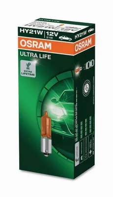 Image de 1 pièce OSRAM ULTRA LIFE ampoules pour douille BAW9s (HY21W)