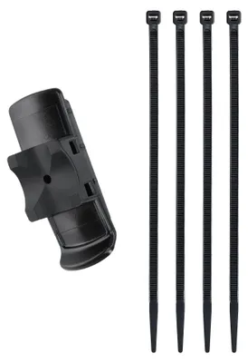 Produktbild von kwmobile Fahrrad Halterung kompatibel mit Garmin eTrex 10/20/30 / GPSMAP 62 - Lenker Halter für GPS Navigationsgeräte - Schwarz