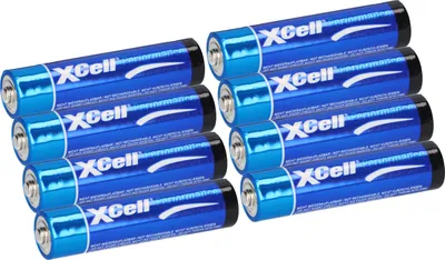 Produktbild von 8x XCell LR03 Micro Super Alkaline Batterie AAA 2x 4er Folie