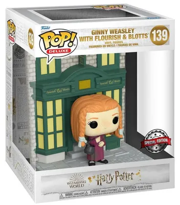 Produktbild von Harry Potter - Ginny Weasley with Flourish & Blotts 139 Special Edition - Funko Pop! - Vinyl Figur