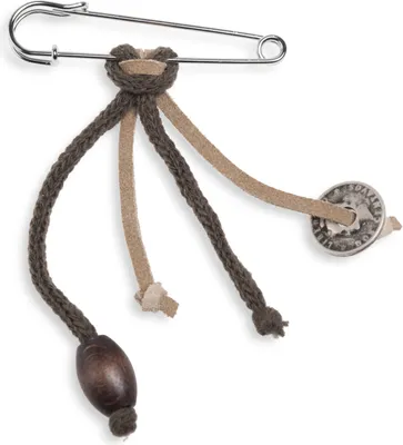 Produktbild von Knit Factory Brosche - Taupe
