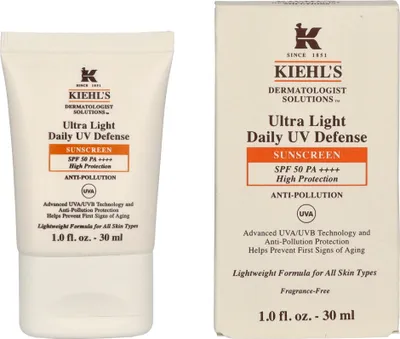 Produktbild von Kiehl's D.S. Ultra Light Daily UV Defense Sunscreen SPF50 30ml