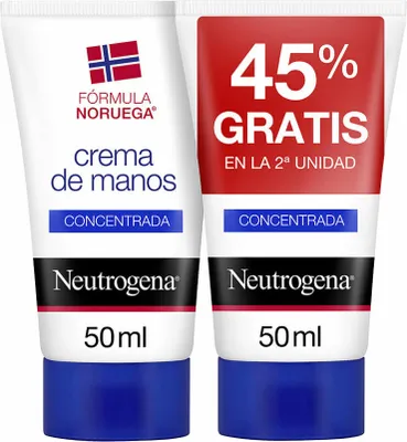 Zdjęcie produktu dla Skoncentrowany krem do rąk Lot 2 X Neutrogena 50 ml