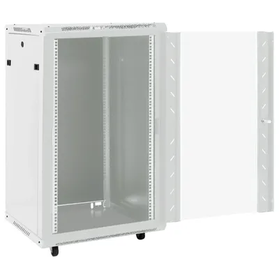 Zdjęcie produktu dla vidaXL Szafa sieciowa 18U na kółkach 19" IP20 60x60x100 cm