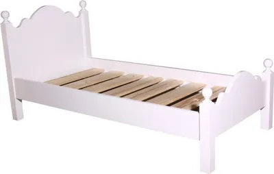 Produktbild von Casa Padrino Landhausstil Bett Rosa 90 x 190 cm - Schlafzimmermöbel im Landhausstil