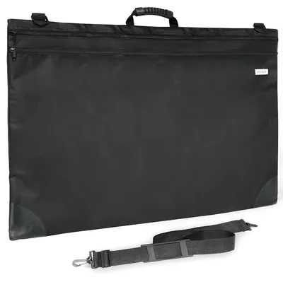 Productafbeelding van ARTEZA Kunsttransporttas, 60,96 x 91,44 cm, zacht, zwart, grote portfolio tas