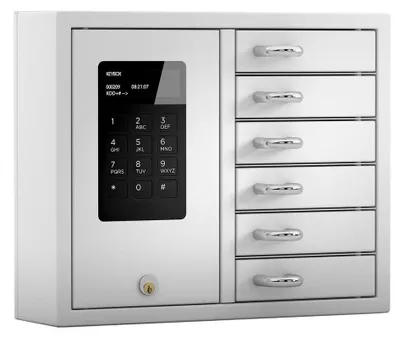 Produktbild von Elektronischer Tresor für separat aufbewahrte Schlüssel, für 6 oder mehr große Schlüssel