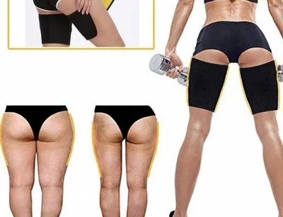 Productafbeelding van Thermische sauna-band - Zweetband - Afslankband - Unisex - Verstelbaar - Maat L - 2 stuks - Zwart - Thermoregulerende sauna-band - voor gewichtsverlies - voor mannen en vrouwen
