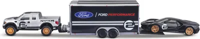 Produktbild von Maisto - Design Team Haulers, 2009 Ford F-150 SVT Raptor + 2017 Ford GT Heritage, 1:64