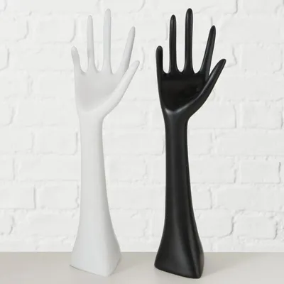 Zdjęcie produktu dla Biały stojak na biżuterię H 32 cm