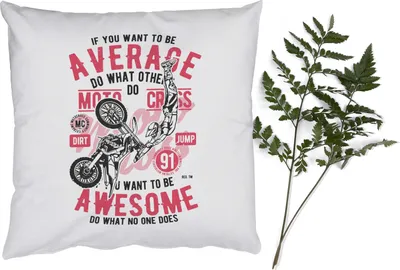 Produktbild von MuchoWow® Zierkissen Sofakissen Wohnzimmer Dekokissen 50x50 cm Mancave - Motorrad - Vintage - Sport - Komfort - Sofakissen