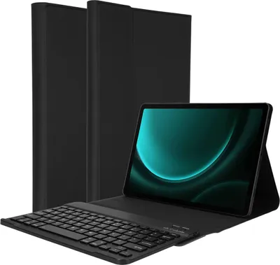 Productafbeelding van Accezz Bluetooth Keyboard Bookcase voor de Samsung Galaxy Tab S10 FE / S9 FE - QWERTY / NL - Zwart
