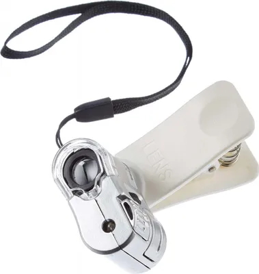 Produktbild von 60x Mikroskop Licht Clip-On Kamera Adapter Erweiterung für Smartphone