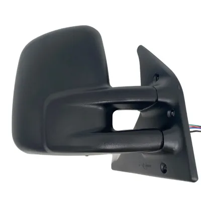 Obrázok produktu pre BILMAX Pravé náhradné vonkajšie zrkadlo pre Volkswagen Transporter T4, Multivan IV 1990-2003 Elektricky nastaviteľné, manuálne sklopné, vyhrievané, čierne