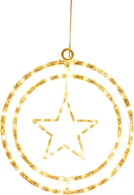 Produktbild von Dekoration MagicHome Weihnachten, Stern, Kunststoff, 80xLED warmweiß, 32.5 x 36 cm, mit Batterien