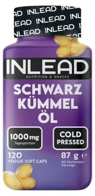 Produktbild von INLEAD Schwarzkümmelöl (120 Kapseln)