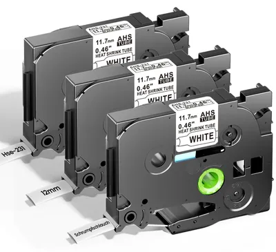 Immagine prodotto di Solidchoice - 3 pezzi di termoretraibili compatibili per etichette