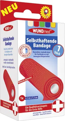Produktbild von WUNDmed Selbsthaftende Bandagen grün 1 St.