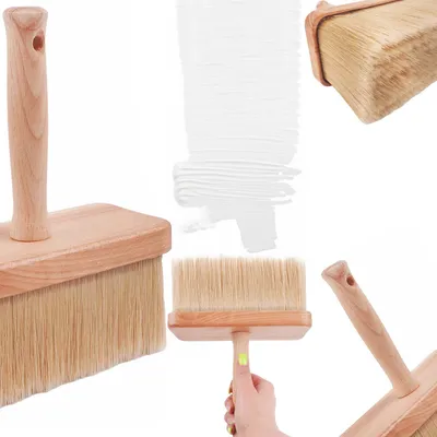 Produktbild von Pinsel Malerpinsel Farbpinsel Lackierpinsel Lackpinsel Flachpinsel Deckenbürste 150mm
