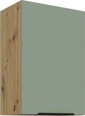 Immagine prodotto di Mobile cucina superiore LUNARA - larghezza 50 cm, verde / rovere artigianale